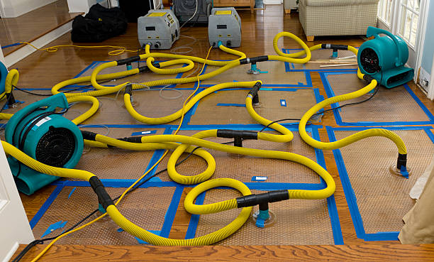 Professional Crawl Space Water Removal technician working in Norway, ME